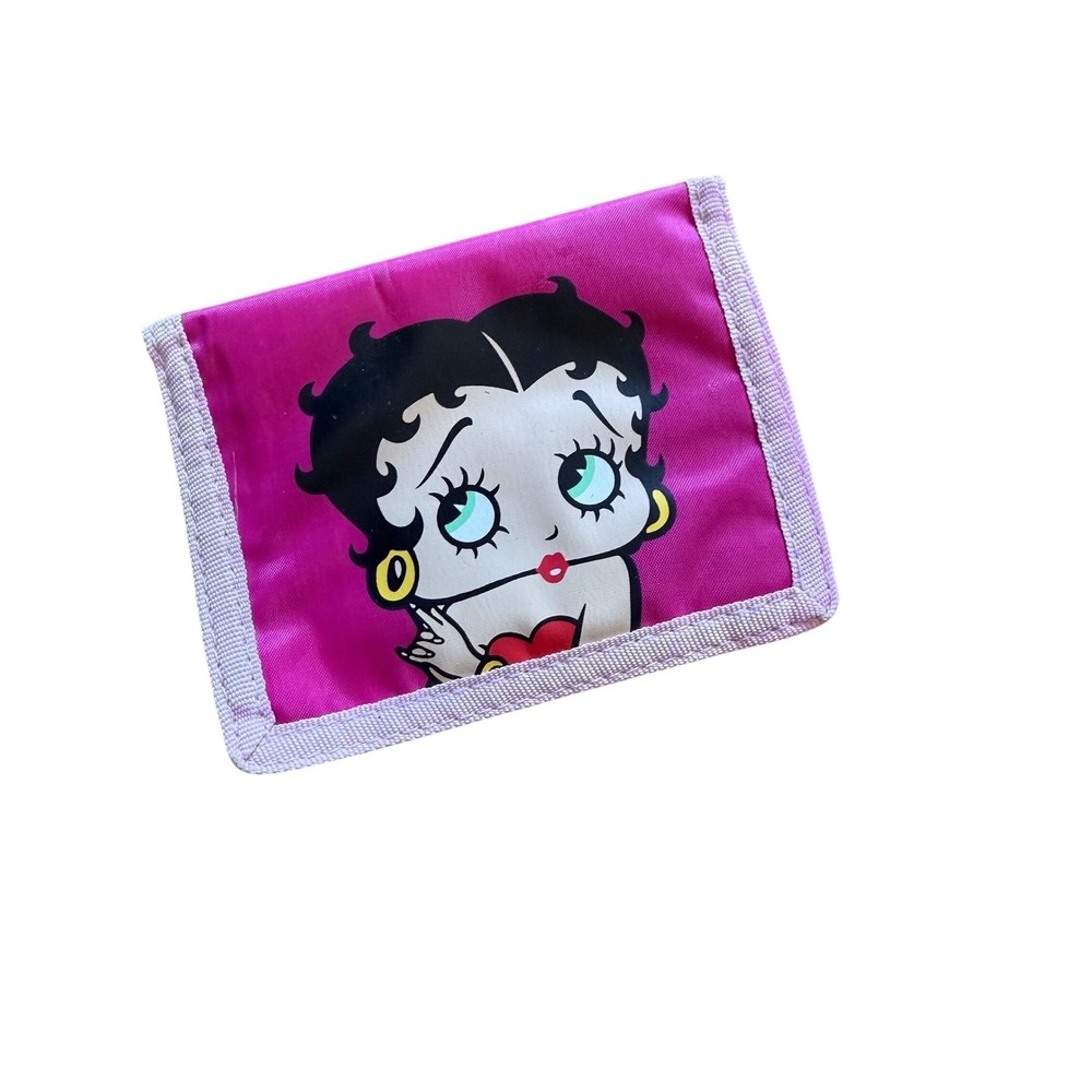 Retro vintage Betty Boop pink wallet‎ 2005